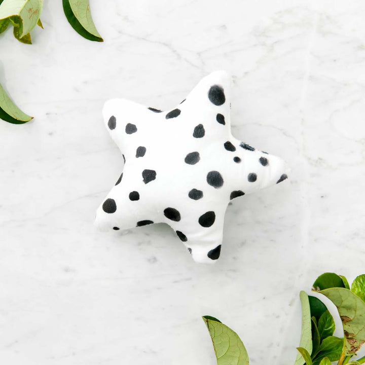 Free Terrazzo toy comes with each Snuggle Bud dog bed.