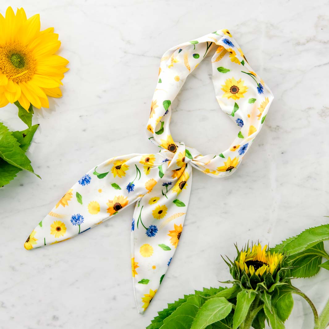 Sunshine on my Mind hair ribbon.