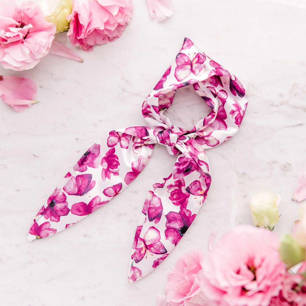 You Give me Butterflies hair ribbon.