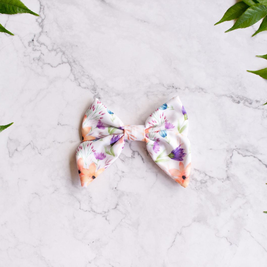 You Grow Girl sailor bow tie.