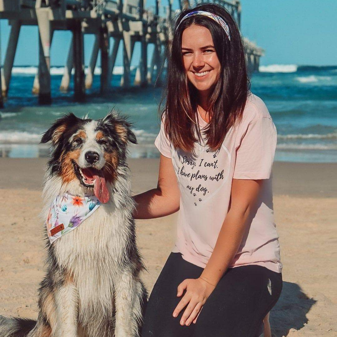Sorry, I Can't. I Have Plans with my Dog - T-Shirt